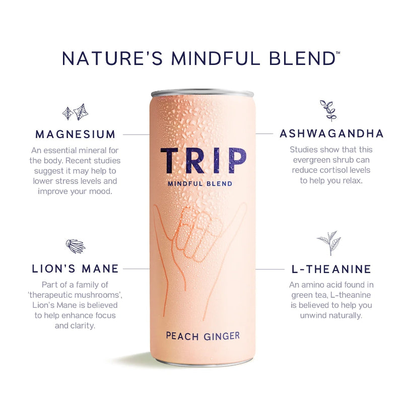 TRIP Mindful Blend Peach Ginger