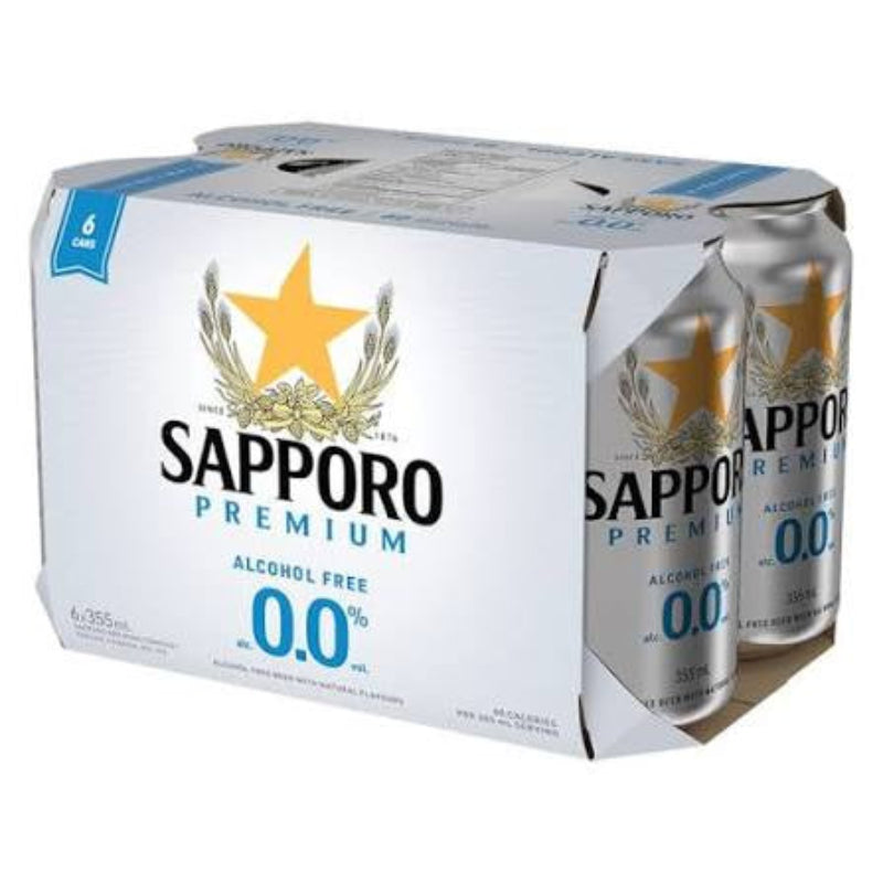 Sapporo Premium NA Beer Single