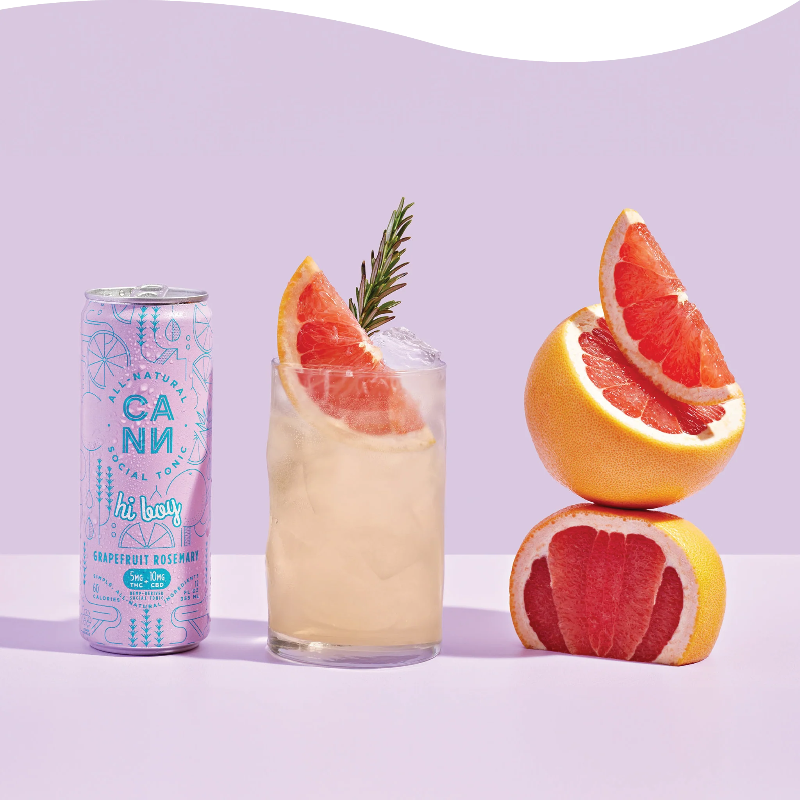 Cann Grapefruit Rosemary Hi Boy 5mg