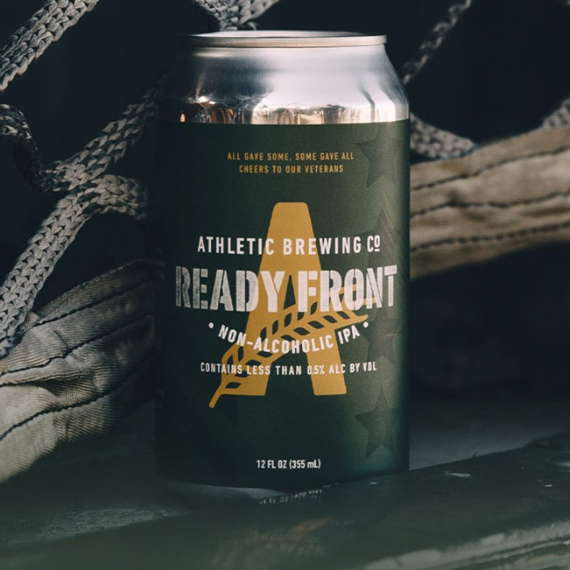 Athletic Brewing Ready Front