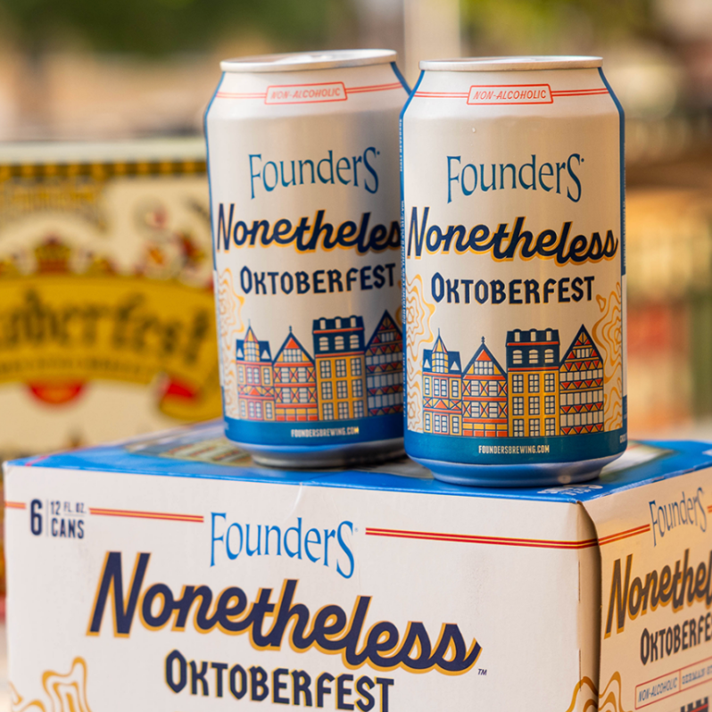 Founders Nonetheless Oktoberfest Beer Single Can