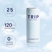 TRIP Mindful Blend Melon Cucumber Sparkling Botanical Drink