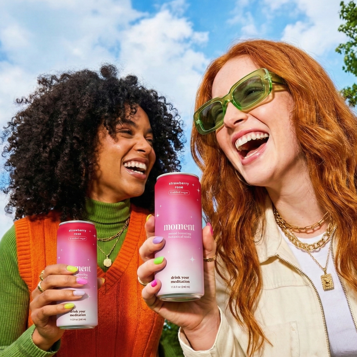 strawberry rose (botanical soda | 12 pack) (Online Exclusive)