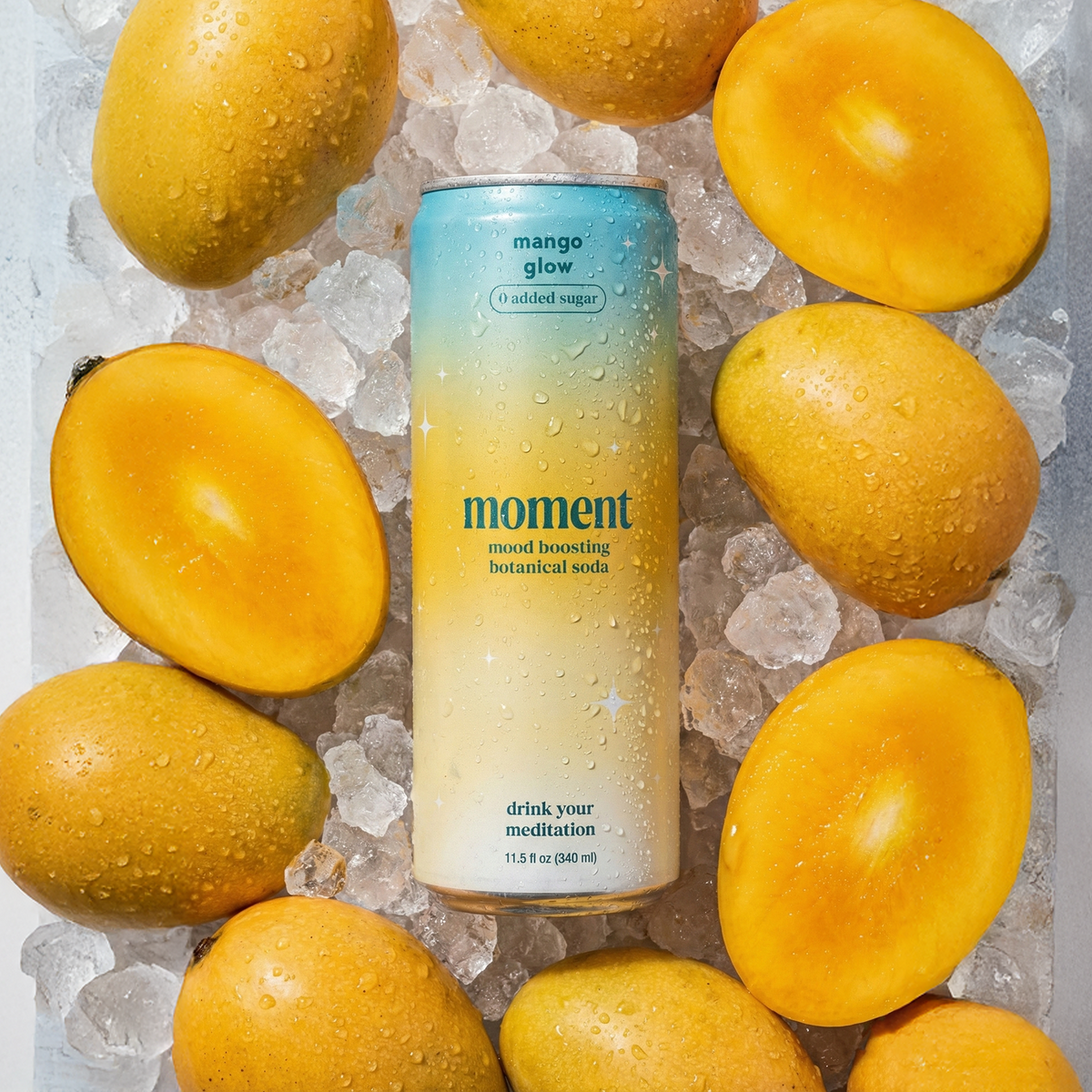 mango glow (botanical soda | 12 pack) (Online Exclusive)