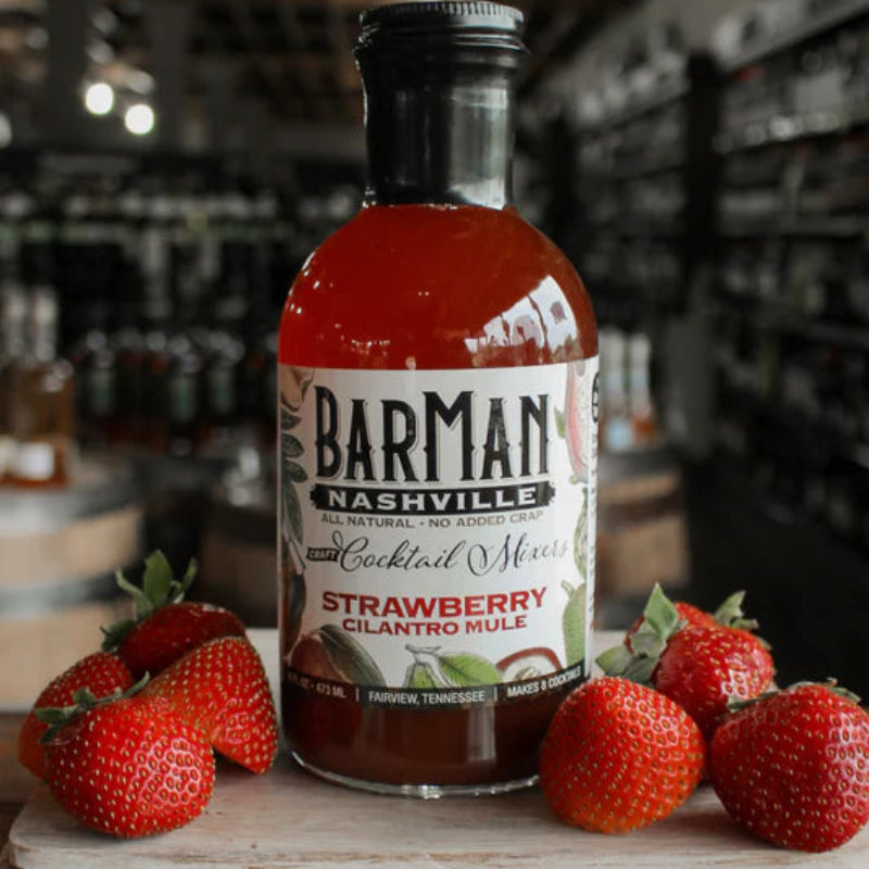 BarMan Strawberry Cilantro Mule