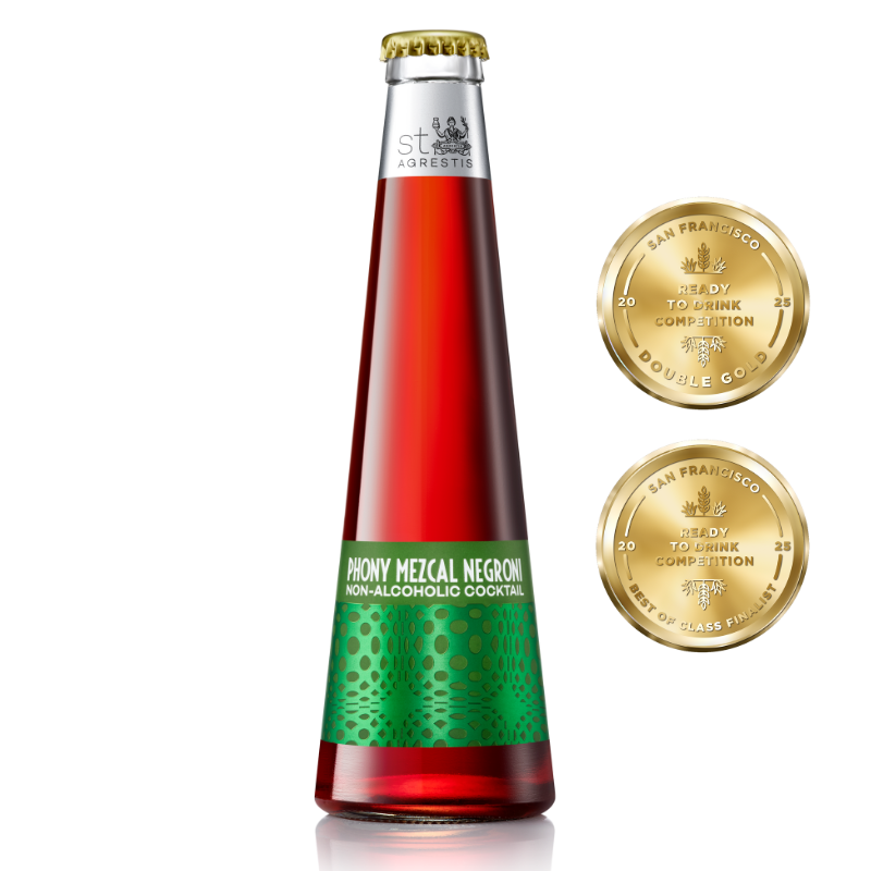 Non-Alcoholic Phony Mezcal Negroni