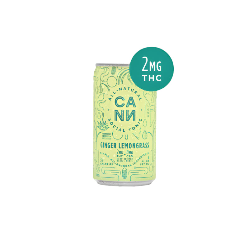 Cann Ginger Lemongrass 2 mg
