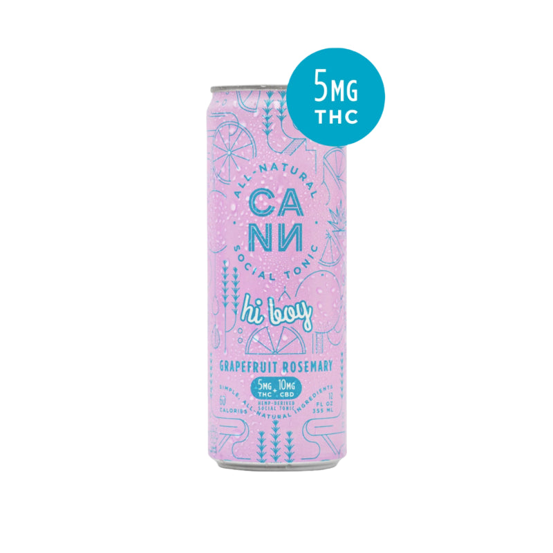 Cann Grapefruit Rosemary Hi Boy 5mg