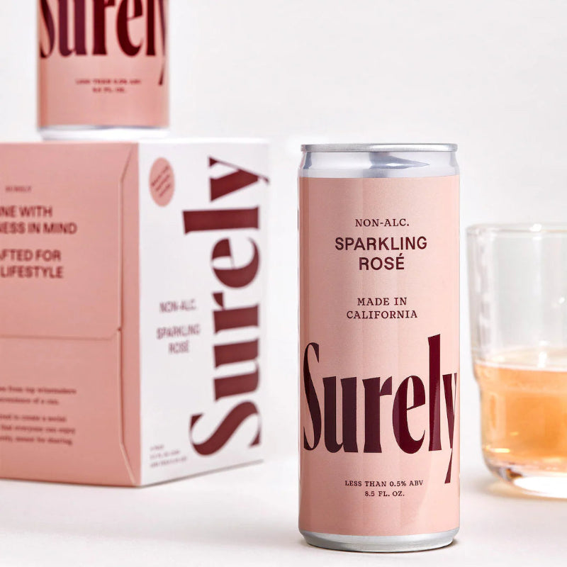 Surely Sparking Rose Single Can