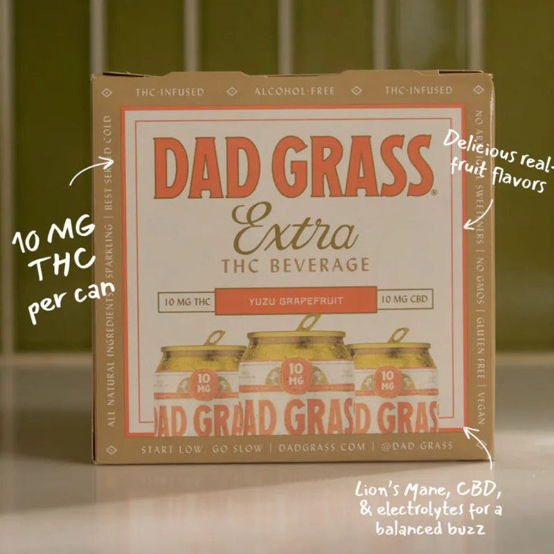Dad Grass Yuzu Grapefruit Mint 10mg