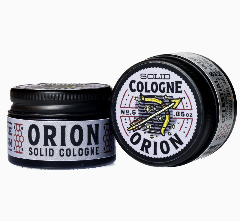 Messner Bee Farm Orion Solid Cologne – Celestial Sandalwood Beeswax