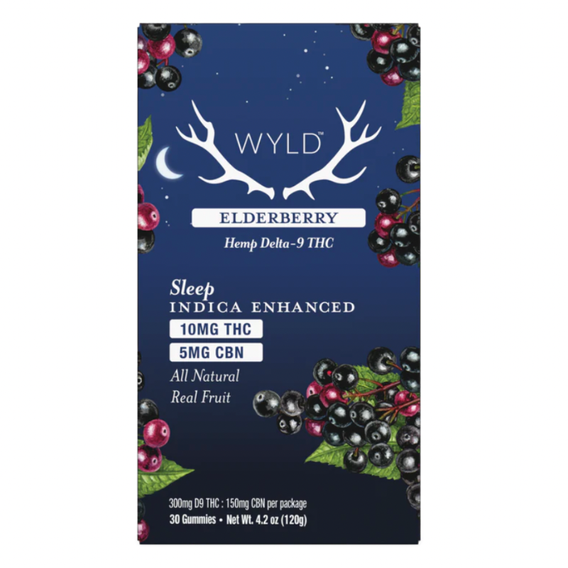 Wyld Elderberry Sleep 30ct