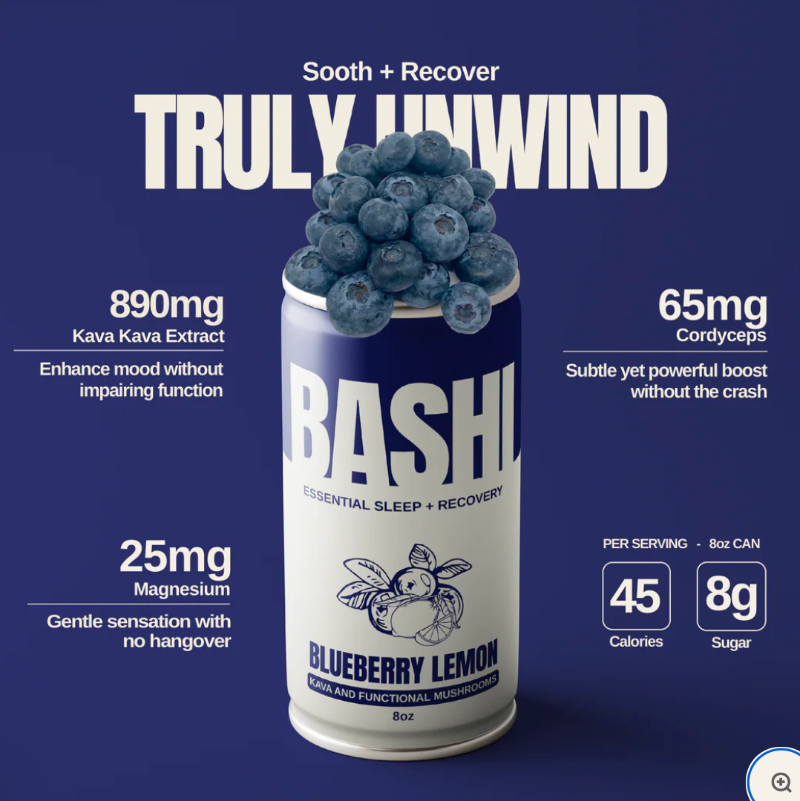 Bashi Kava Drink - Blueberry Lemon Sleep