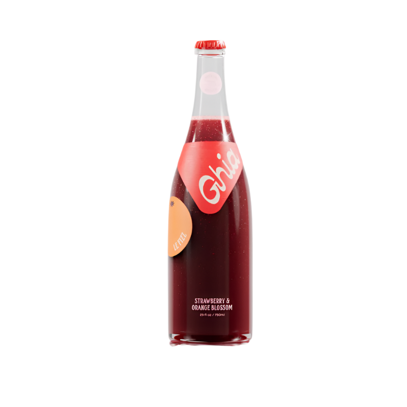 Ghia Le Fizz Strawberry and Orange Blossom