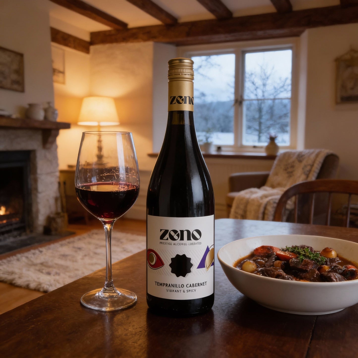 Zeno - Alcohol Liberated Tempranillo Cabernet Wine - 750ml (online Exclusive)