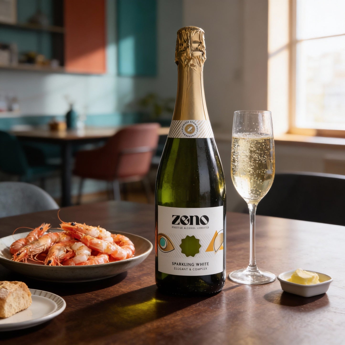 Zeno - Alcohol Liberated Sparkling White Wine NV - 750ml (online Exclusive)