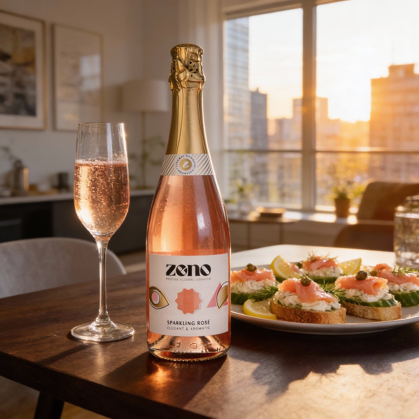 Zeno - Alcohol Liberated Sparkling Rosé Wine NV - 750ml (online Exclusive)
