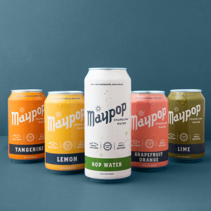 Maypop Hop Water 16 oz