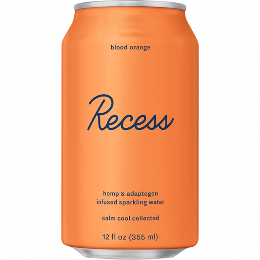 Recess Hemp Infused- Blood Orange sparkling water