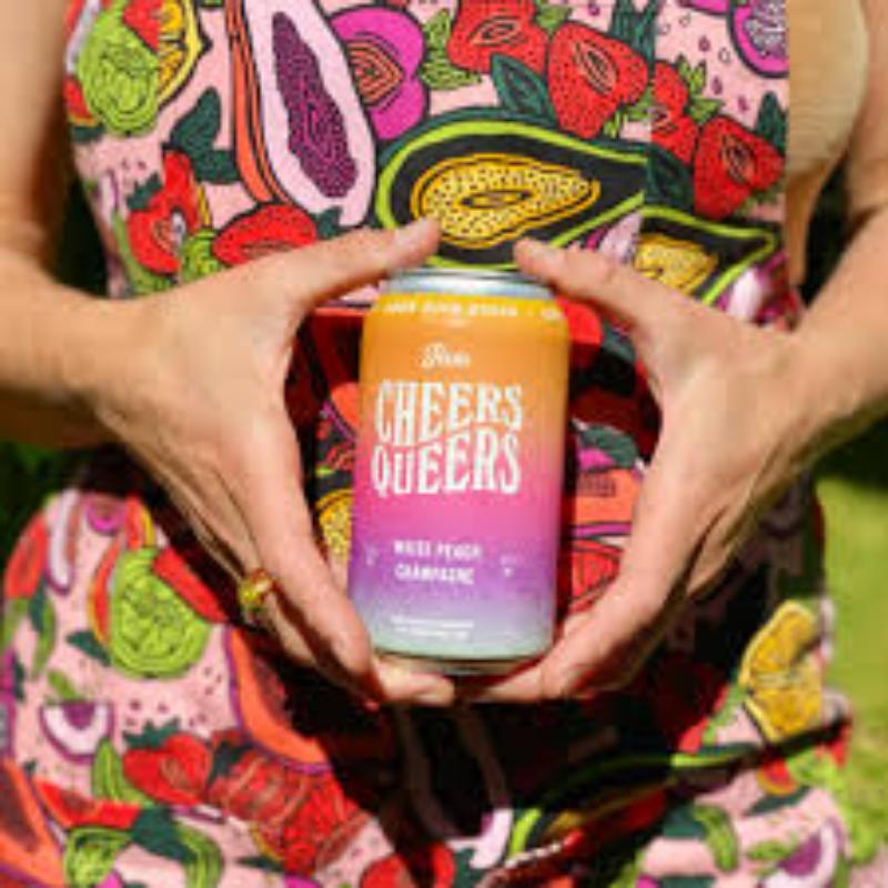 Cheers Queers- White Peach Champagne Kombucha